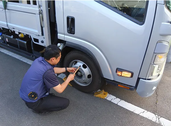 日々の点検と整備の徹底！